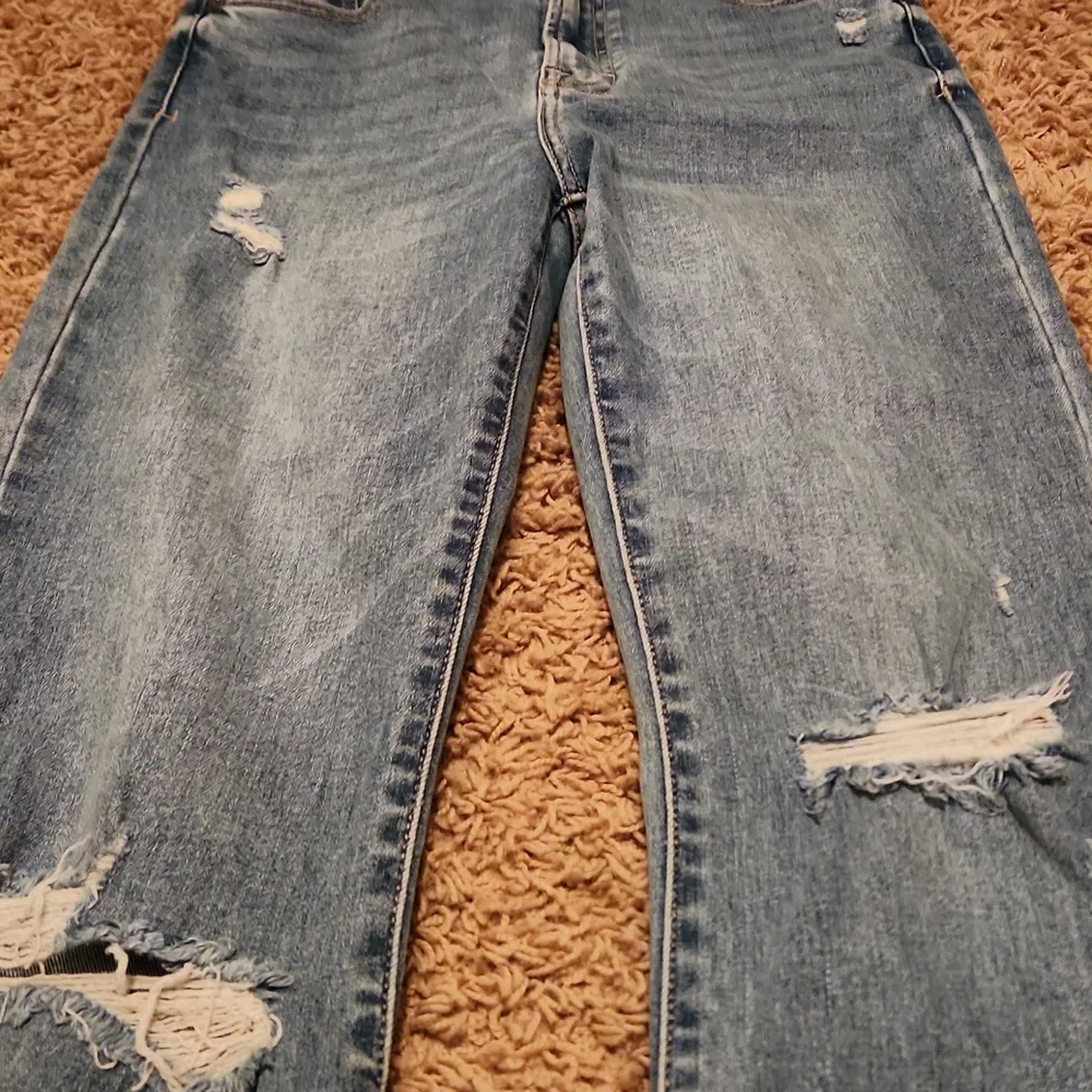 Hidden Distressed Blue Women's Flare Jeans Size 26 - Picture 4 of 10